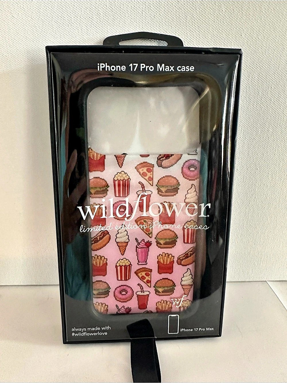 Wildflower Limited Edition iPhone Case Pink & White NWT iPhone 17 Pro Max Case